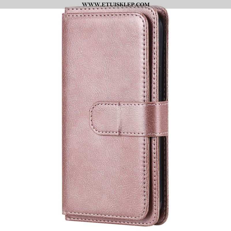 Etui Folio do iPhone 14 10 Posiadaczy Kart